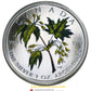 2003 1oz FINE SILVER - MAPLE LEAF COLOURED COIN