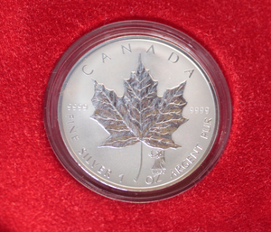 2004 $5 SILVER MAPLE LEAF SET - ZODIAC MARKS (SET OF 12) (12oz total)