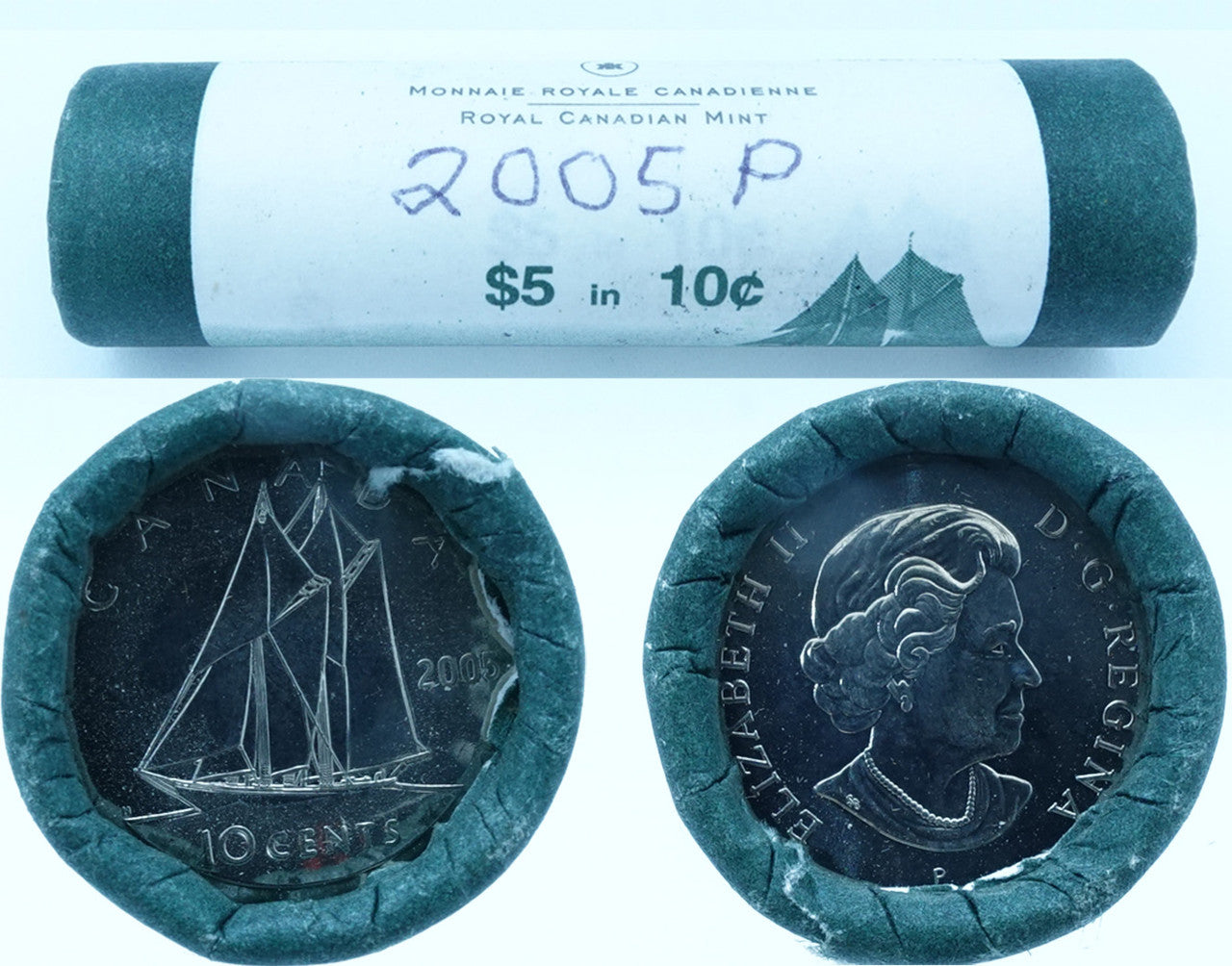 2005P UNCROWNED PORTRAIT BLUENOSE DESIGN