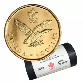 2000 1-DOLLAR 'W' MINT MARK LOONIE ROLL