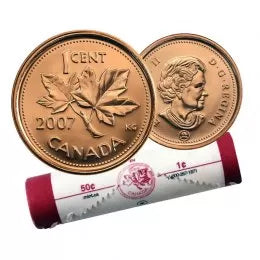 2007 1-CENT WRAP ROLL