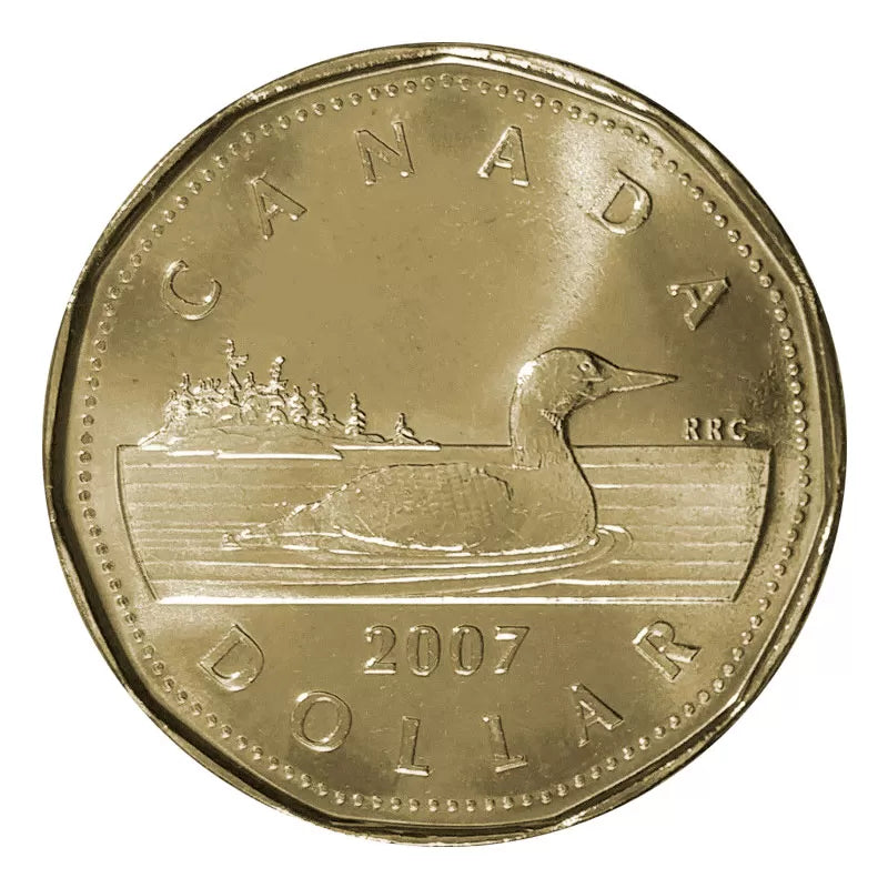 2007 1-DOLLAR LOONIE SPECIAL WRAP ROLL
