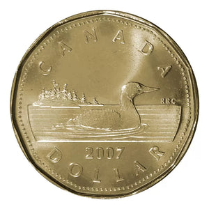 2007 1-DOLLAR LOONIE SPECIAL WRAP ROLL