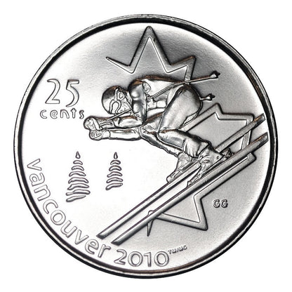 2007 ALPINE SKIING 25-CENT ROLL