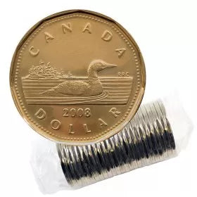 2008 1-DOLLAR LOONIE ROLL