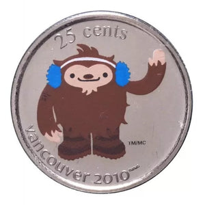 2010 25c QUATCHI: MEET THE VANCOUVER MASCOTS!