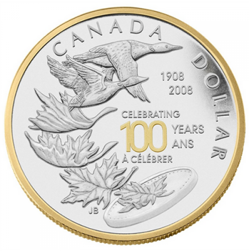 2008 SPECIAL EDITION PROOF SILVER DOLLAR - RCM CENTENNIAL (1908-2008)