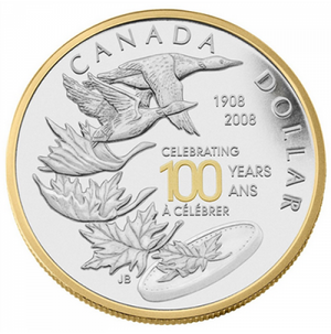 2008 SPECIAL EDITION PROOF SILVER DOLLAR - RCM CENTENNIAL (1908-2008)
