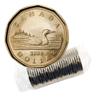 2009 1-DOLLAR LOONIE ROLL