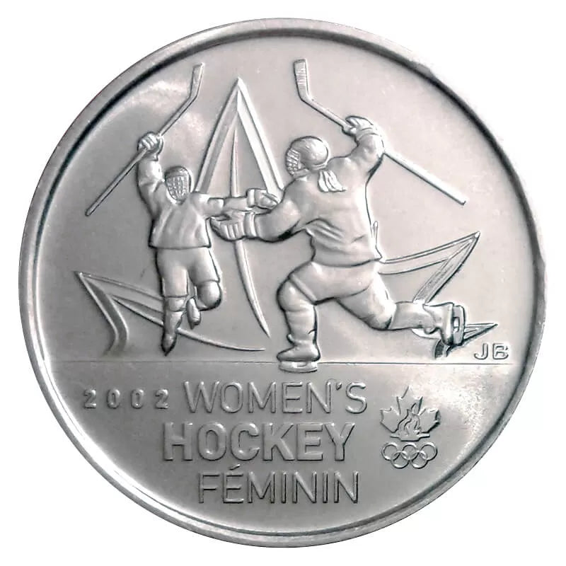 2009 25-CENT WOMEN'S HOCKEY ROLL