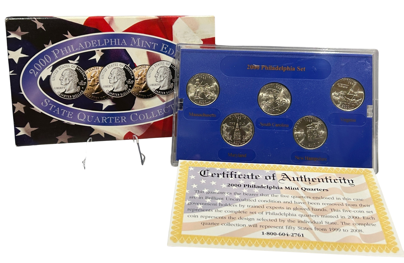 2000 PHILADELPHIA MINT EDITION STATE QUARTER COLLECTION