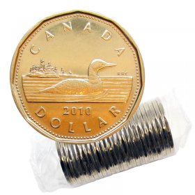 2010 1-DOLLAR LOONIE ROLL