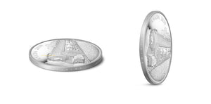2010 1oz $20 GREAT CANADIAN LOCOMOTIVES SERIES: SELKIRK - FINE SILVER COIN