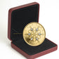 E-TRANSFER ONLY - 2010 $300 14KT GOLD COIN - CRYSTAL SNOWFLAKE