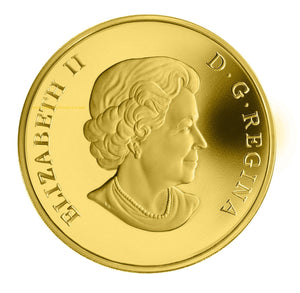 E-TRANSFER ONLY - 2010 $300 GOLD COIN - BRITISH COLUMBIA COAT OF ARMS