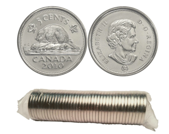 2010 5-CENT WRAP ROLL
