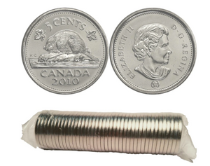 2010 5-CENT WRAP ROLL