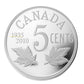 2010 LIMITED EDITION PROOF SET - 75TH ANNIVERSARY OF CANADA'S VOYAGEUR SILVER DOLLAR