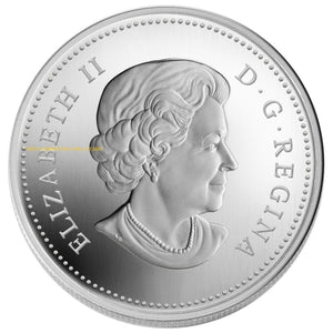 2010 1oz $20 WATER LILY WITH SWAROVSKI CRYSTALS FINE SILVER COIN