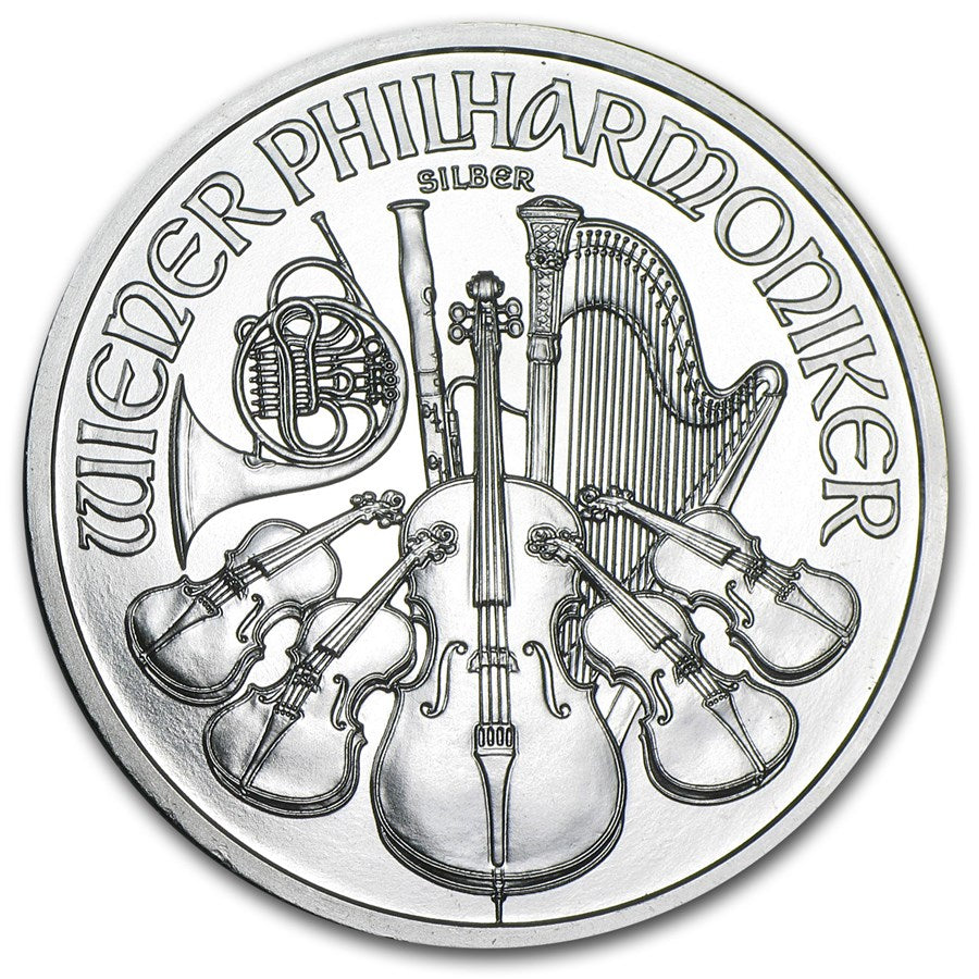 E-TRANSFER ONLY  - 1oz. 2011 AUSTRIAN PHILHARMONIC SILVER COIN