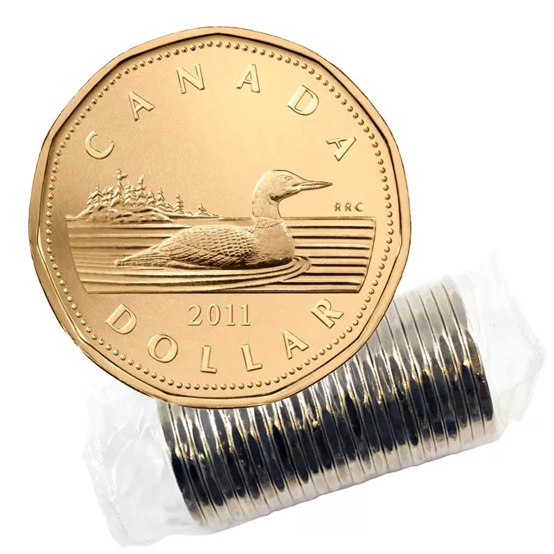2011 1-DOLLAR LOONIE ROLL