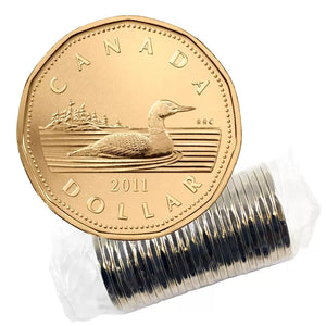2011 1-DOLLAR LOONIE ROLL