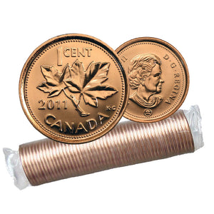 2011 1-CENT WRAP ROLL