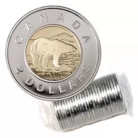 2017 2-DOLLAR POLAR BEAR ROLL