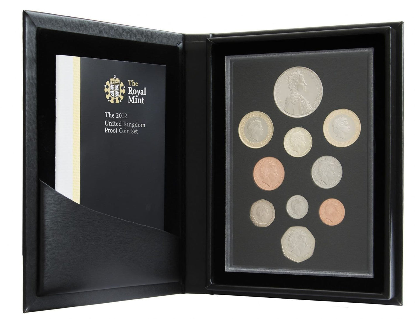2012 THE UNITED KINGDOM PROOF COIN SET