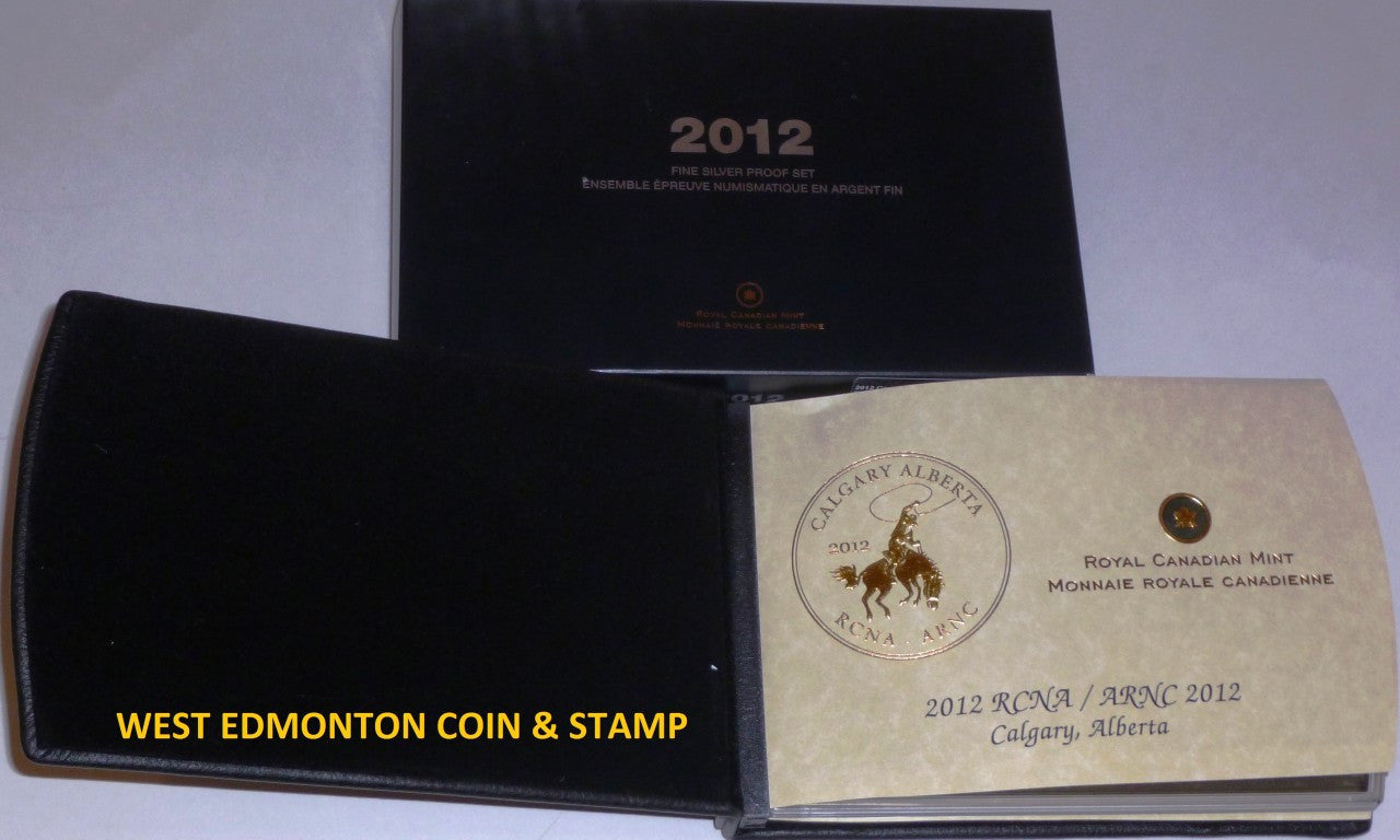 2012 RCNA PURE SILVER PROOF SET - 1ST EVER SILVER PENNY - LIMITED TO 200