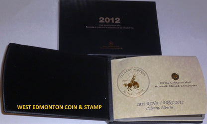 2012 RCNA PURE SILVER PROOF SET - 1ST EVER SILVER PENNY - LIMITED TO 200