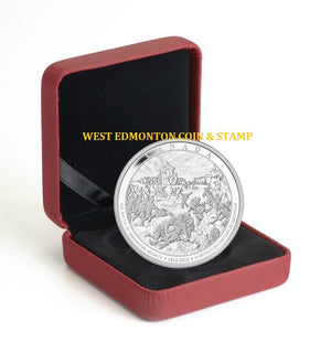 E-TRANSFER ONLY - 2012 $250 1-KILO HE WAR OF 1812 THE BATTLE OF QUEENSTON HEIGHTS FINE SILVER COIN