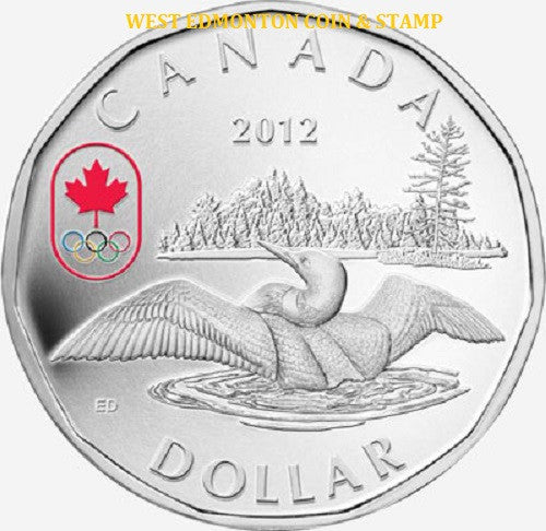 2012 $1 - LUCKY LOONIE - FINE SILVER COIN