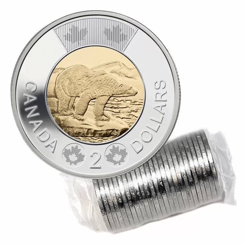 2013 2-DOLLAR POLAR BEAR ROLL
