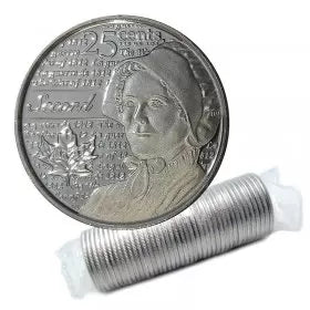 2013 25-CENT LAURA SECORD ORIGINAL ROLL