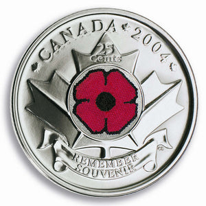 2004 POPPY 25-CENT SPECIAL WRAP ROLL