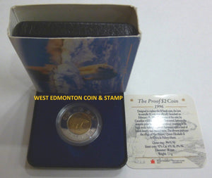 1996 $2 PROOF POLAR BEAR COIN