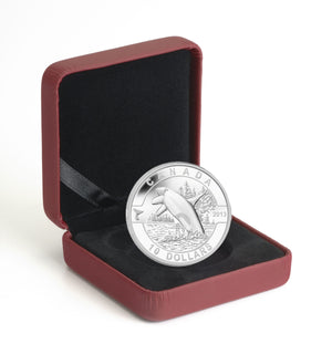 2013 1/2oz $10 O CANADA SERIES - ORCA - KILLER WHALE FINE SILVER COIN