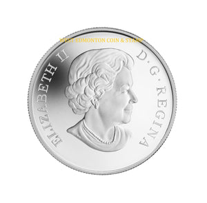 2014 1/2oz $10 DRAGONFLY - GREEN DARNER FINE SILVER COIN