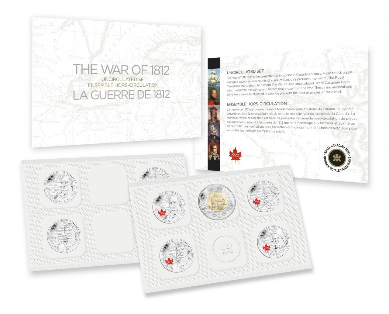 2013 SPECIAL EDITION UNCIRCULATED SET- THE WAR OF 1812