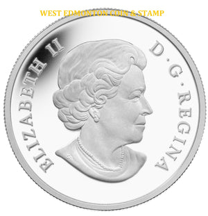 2013 $20 ARCTIC FOX - UNTAMED WILDERNESS FINE SILVER COIN