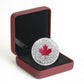 2013 1oz $20 - MAPLE LEAF IMPRESSION - FINE SILVER COIN