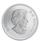 2013 25 CENT COLOURED COIN - PURPLE CONEFLOWER AND EASTERN TAILED BLUE
