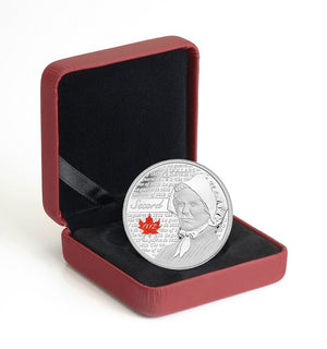 2013 1/4oz $4 HEROES OF 1812 - LAURA SECORD - FINE SILVER COIN