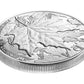2013 1oz $5 25TH ANNIVERSARY OF THE SILVER MAPLE LEAF FINE SILVER HIGH RELIEF PIEDFORT