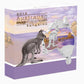 2013 AUSTRALIAN MAP SHAPED KNGAROO FINE SILVER COIN