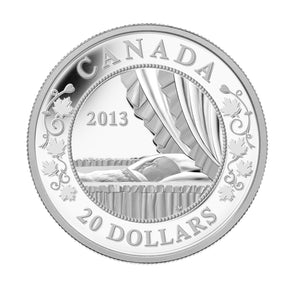 2013 3oz $20 - BIRTH OF THE ROYAL INFANT - FINE SILVER 3-COIN SET