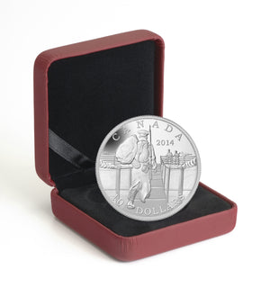 2014 1/2oz $10 THE MOBILISATION OF OUR NATION FINE SILVER COIN