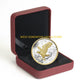 2014 1oz $20 PERCHED BALD EAGLE FINE SILVER COIN