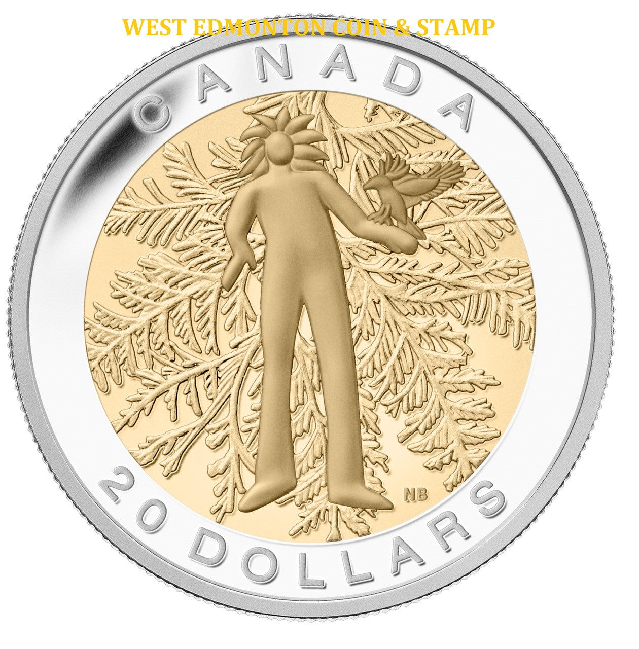 2014 1oz $20 THE SEVEN SACRED TEACHINGS: "HONESTY" FINE SILVER COIN